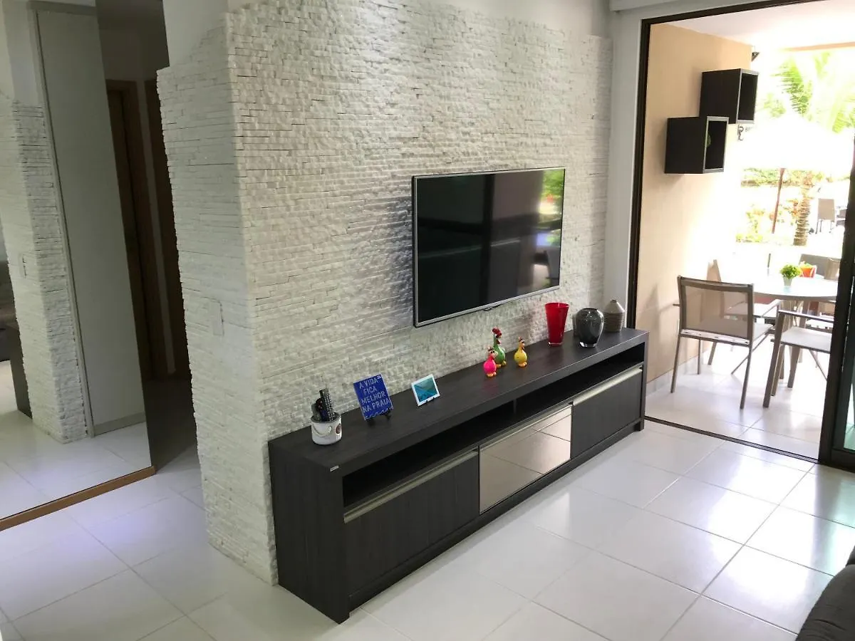 Charmoso Flat Nui Supreme - Terreo - Beira Mar Apartamento Pôrto das Galinhas